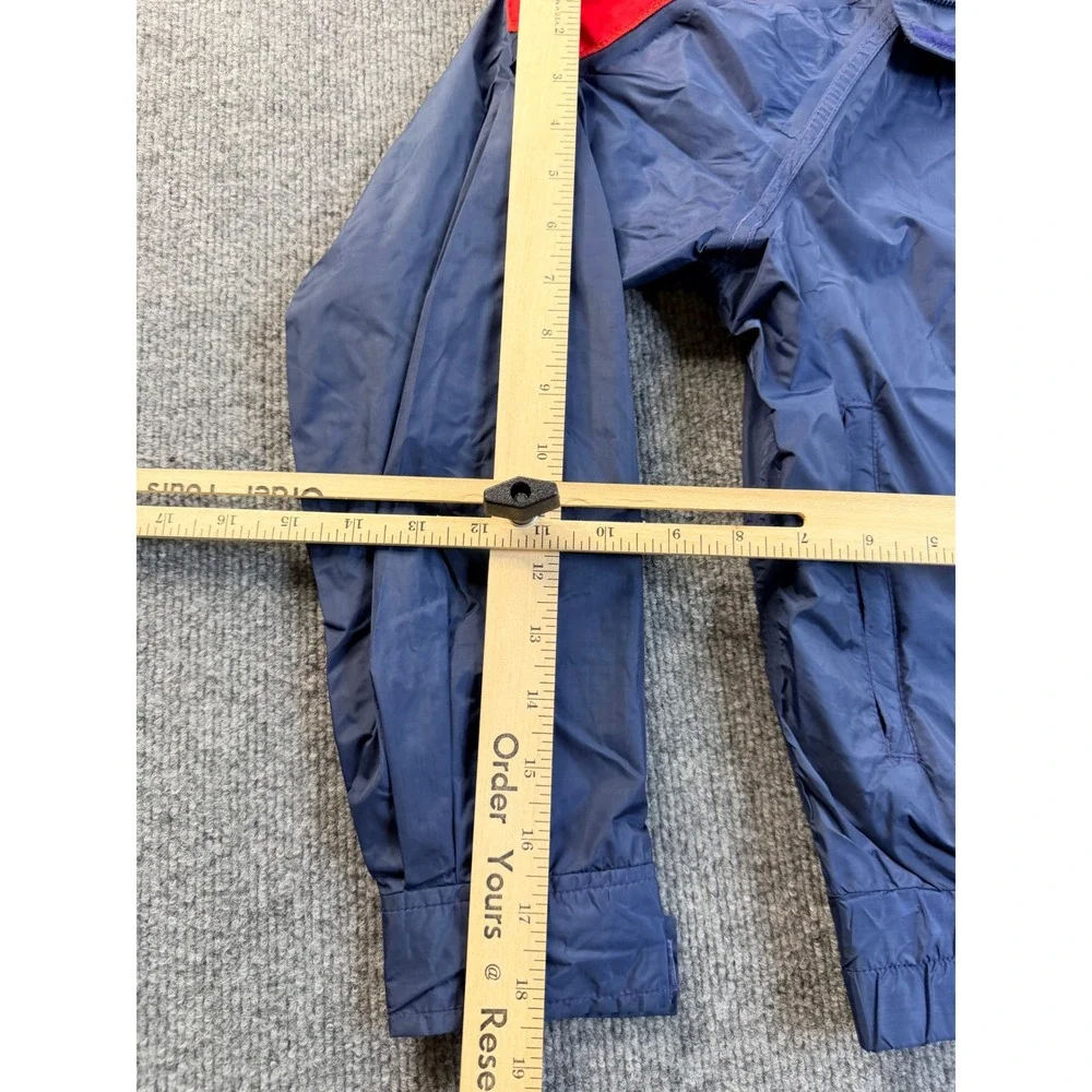 Vintage The North Face Extreme Gore-Tex Jacket Navy Red USA Made Womens 12 Y2K